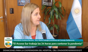 EL ACCESO SUR TRABAJA LAS 24 HORAS PARA CONTENER LA PANDEMIA